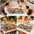 24''x15'' 9 6 Settings, Warming Mat for Food, Heating Mat, Electric Warming Tray with Temperature and Timer Fast Full