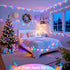 4 Pack 50 16.5ft Easter Lights Battery Operated, LEDs Pastel String Lights Indoor Outdoor Waterproof, Green Wire