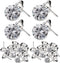 Ripeng 60 Pcs Crystal Upholstery Buttons, Diamond Pins Decorative Push Pins for Furniture, Christmas DIY Sofa