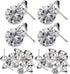 Ripeng 60 Pcs Crystal Upholstery Buttons, Diamond Pins Decorative Push Pins for Furniture, Christmas DIY Sofa