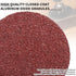40Pcs 3 Inch 40/60/80/120 1/4'' SI FANG Roll Lock Sanding Disc Grit Quick Change Discs, Pad Holder Accessories, Surface