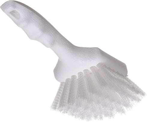 SPARTA 4054200 Nylon Dish Scrub Brush, 8 Inches, Utility Cleaning Brush with Hanging Hole