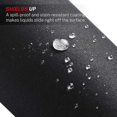 YUGMCOCE 14.1 11.4in Large Gaming Mouse Pad, Water Resist Non-Slip Mousepad Rubber Desk Mouse Pad with Stitched Edges