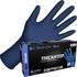 Thickster Powdered Latex Disposable Gloves, Size X-Large, Blue, 50 Pack, 14 mil Thickness, Fully Textured Grip