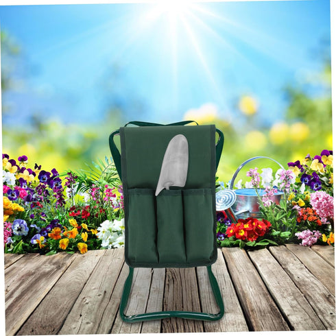2pcs BESPORTBLE Garden Tool Pouch Bag Kneeler Seat Side Storage Kneeling Stool Accessories
