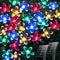 OZS 2PK 80LED 50FT Flower Solar String Lights Outdoor Waterproof, Cherry Blossoms