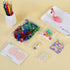 200 Pack 1" x 1" Durable Small Thick Clear Zip Poly Seal Lock Bags, Heavy Duty 4 Mil Reclosable Plastic Zip Bags