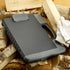 Officemate Portable Clipboard Storage Plastic Case for A4 Sizes, Charcoal (83301), 11-3/4"w x 1-1/2"d x 14-1/2"h
