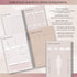 Wellness Journal - 90 Day Health, Fitness, Gratitude, Mindfulness, Wellbeing, Habit, Goals Tracker - A5 Lux