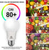 Energetic A19 LED Light Bulb, 100W Equivalent, Warm White 3000K, E26 Base, Non-Dimmable, 4-Pack