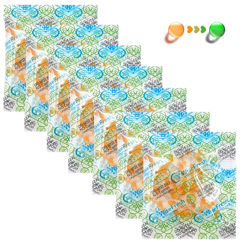 100 Pcs 2g Food Safe Desiccant Packs, Indicating Silica Gel Packets for Moisture Absorption in Storage