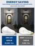 300W Equivalent LED Light Bulb, A23 4060LM Super Bright, Daylight 5000K, 33W Energy Saving, E26 Medium Base,