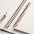 EMSHOI Graph Paper Spiral Notebook, 5.7" x 8.22", 4 Pack, 640 Pages, 100gsm Thick Grid Paper