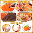 Fall Classroom Bulletin Board Decorations Set with Religious Pumpkin Cutouts and Autumn Harvest Maple Leaves