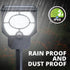 50 5000K Set 2 Good Earth Lighting Battery Operated LED Landscape Path or Deck Lights in Bronze, Motion Sensor