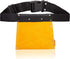 LAUTUS Suede Tool Bag with Adjustable Poly Web Belt - 5 Pockets for Hammer and Tape Measure Holder