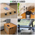 WDBmla 6 Wall,2025 Organizer[0.45" 0.27" Black Magnetic Cable Clips,Under Desk Cable Management,Cord Holder