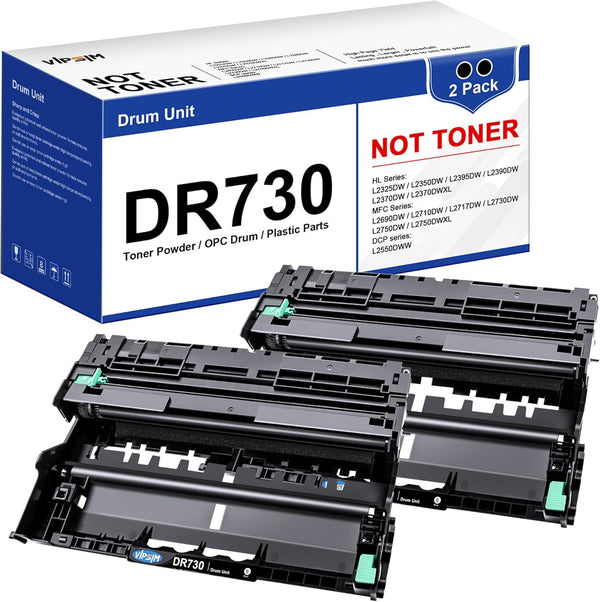 DR730 (Not Toner) Replacement for Brother DR730 DR-730 to Use with MFC-L2750DW HL-L2370DW MFC-L2710DW HL-L2350DW