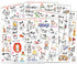 PPAPPAPPIYO Happy Dog Planner Sticker Accessories - Journals, Calendars, Weekly Stickers / 10 Sheets Size 4.6 x 6.1 Inch