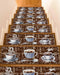 BOHOOSKYLAR Coffee Latte Beans Stair Treads Sugar Retro Brown Indoor Non Slip Peel