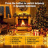 200 (66FT) Nisocy LED Christmas Connectable String Lights Outdoor Waterproof Warm White Fairy Lights with Plug, Tree