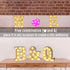QEOCP 26 10 Light Up Letter O, LED Marquee Sign Letters and Numbers, Battery Powered Alphabet Sign Light for Night
