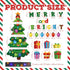 Christmas Bulletin Board Set Xmas Cutouts Christmas Cutouts Paper Winter Holiday Bulletin Board Cutouts Winter Classroom Wall Decorations School Christmas Holiday Supplies(Merry and Bright)