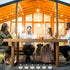 6 Pcs Outdoor Waterproof Solar Tea Lights, 2 x 2.2 Inches Rechargeable Flameless Flicker LED Dusk to Dawn Tealight