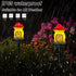 Mushroom Solar Lights Outdoor, Waterproof Fairy Houses Lights, Decorative Solar Powered Garden Stake Lights for Lawn.