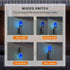 Bulbs, 4 Bulbs E26 Bulb 2 Hompavo Upgraded LED Flame Light Modes Flickering Light with Upside Down Effect, Flame