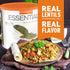 48 30-Year Emergency Essentials Lentils, Long-Term Emergency Food Supply, Servings, Shelf Life, High-Protein Vegetarian