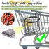 Mllpouyii 2 Shopping Cart Cup Holder, Pcs Updated Portable Cup Holder with Bottom Bar Reusable Grocery Carts Drink