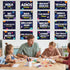 gisgfim 16 Pcs Spanish Words and Phrases Poster Set, Bulletin Board Study Spanish Classroom Decoration for Teachers
