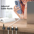 Magnetic Cable Clips, 6 Pack Cord Organizer Holder for Desk Cable Management, Adhesive Wire Keeper.