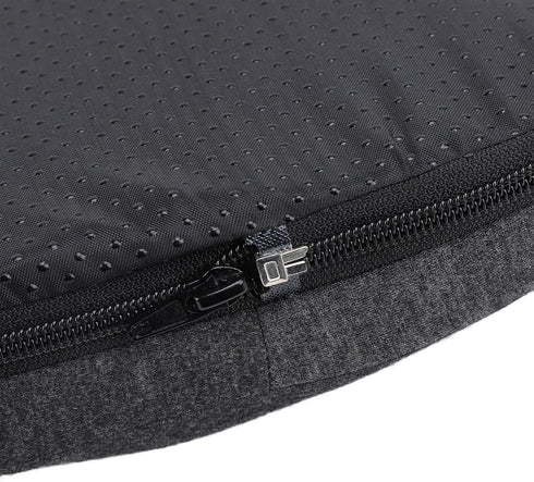 Segrehy 42x37x9cm Office Chair Cushion Memory Foam Pressure Relief Back Support Seating Cushion for Family Sofa Car