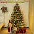 SFNDOU 2 Pack 66ft 200LED 8 Battery Powered String Lights Waterproof with Remote Total Timer Modes Battery Operated