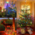 SMART EGG 2Pack 50 17.7 8 LED Battery Operated Christmas Lights FT, Multicolor Waterproof Mini String Lights