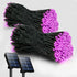 2 Pack Solar String Lights Outdoor, 200 LED Extra-Long 72FT Solar Powered