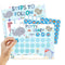 HJLLOQR Under the Sea Animals Potty Training Sticker Chart for Toddlers Boys Girls,