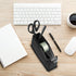 Heat Tape Dispenser - Masking Tape Holder Fits 1" and 3" Core, Desktop Tape Dispenser for Sublimation (Black)