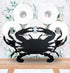 8 Metal Animals Black Crab Storage Stand for Indoor Bathrooms & Kitchens - Wall Mounted Toilet Rolls Tissue Paper