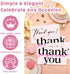 RYIGYWE 50PCS 2" 3.5" A14 Customer Thank You Cards Thank You for Supporting My Small Business x Small Customer