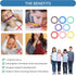 8 Pack Sensory Fidget Bracelets for Boys and Girls, Stretchy Coil Bracelet Fidget Toys for Kids with Autism ADHD SPD