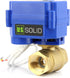 Motorized Ball Valve, 3/4" Brass Electrical Ball Valve, Full Port, 9-24V AC/DC Setup by U.S. Solid