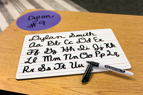 Teacher Created Resources Pack of 10 Double-Sided Writing Dry Erase Boards