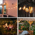 S14 Bulbs, 1W S14 Bulbs, E26 Bulbs, 2200K 70LM Non-Dimmable 15 Pack Replacement LED Light Shatterproof & Waterproof LED