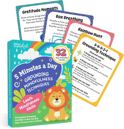 Mindfulness Cards for Kids - Social Emotional Learning Tools, Coping Skills, Self-Regulation