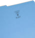 Smead File Folder, Blue, Reinforced 1/3-Cut Tab, Legal Size, 100 per Box (17034)
