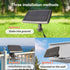 BLIATLUS 25FT 8+2 ST38 Bulbs Solar String Lights Outdoor Waterproof with Remote Control Shatterproof LED for Porch