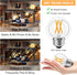6 PACK G16.5 Bulbs 60 Dimmable 6W G16.5 Bulb, E26 Bulbs 60 2700K bulb CRI80+, AC120V, 600lm LED Watt, Globe LED Light